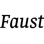 Faustina Medium