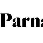 Parnaso Black Condensed