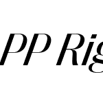 PP Right Sans