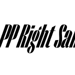 PP Right Sans