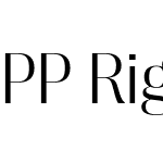 PP Right Sans