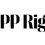 PP Right Sans