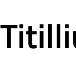 Titillium Web