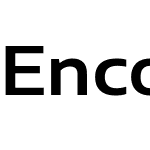 Encode Sans Expanded SemiBold