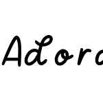 Adorable Font 3