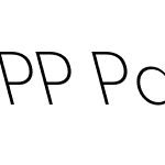 PP Pangram Sans