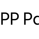 PP Pangram Sans