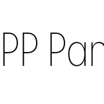 PP Pangram Sans