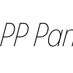 PP Pangram Sans