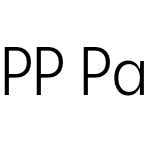 PP Pangram Sans