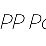 PP Pangram Sans
