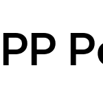 PP Pangram Sans