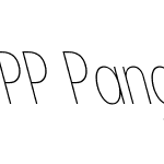 PP Pangram Sans