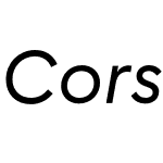 Corsa Grotesk