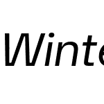 Winter Sans