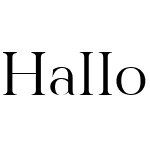 Hallosca Serif Typeface