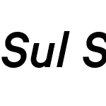 Sul Sans