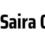 Saira Condensed Condensed