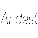 Andes Condensed