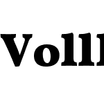 Vollkorn Bold