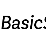 BasicSans Alt Narrow