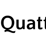 Quattrocento Sans