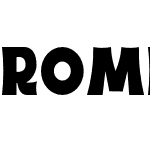 Romeo Font Thick