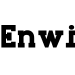 Enwicken Typeface