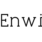 Enwicken Typeface