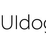 UIdogWebFont