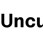 Uncut Sans