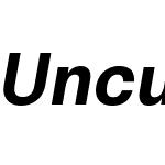 Uncut Sans