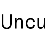 Uncut Sans