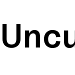 Uncut Sans