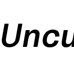 Uncut Sans