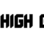 High Game Font