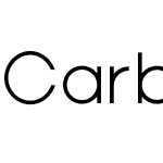 Carbido Typeface