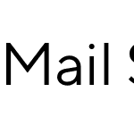 Mail Sans Roman