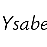 Ysabeau Infant