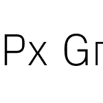 Px Grotesk