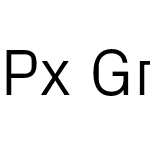 Px Grotesk Pan