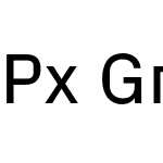 Px Grotesk Pan