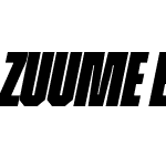 ZuumeEdge-BlackItalic