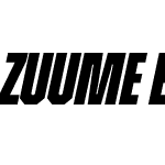 ZuumeEdge-ExtraBoldItalic