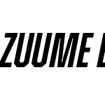 ZuumeEdge-SemiBoldItalic