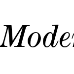 Modern Extended