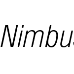 Nimbus Sans Cond D