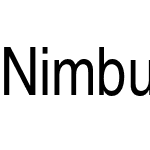 Nimbus Sans Cond L