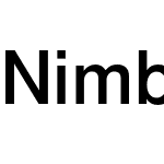 Nimbus Sans L