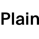 Plain